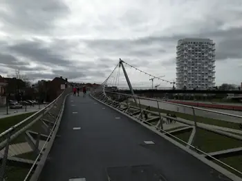 Collegebrug in Kortrijk (Belgium)